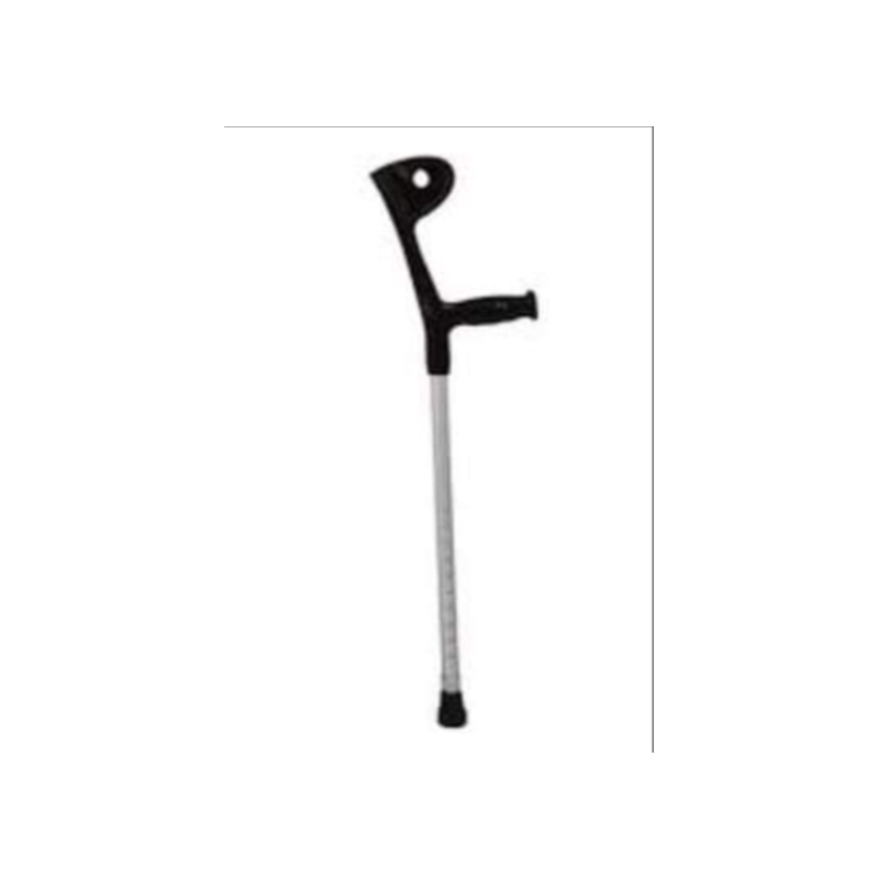 Imported fixed elbow crutch (one piece)